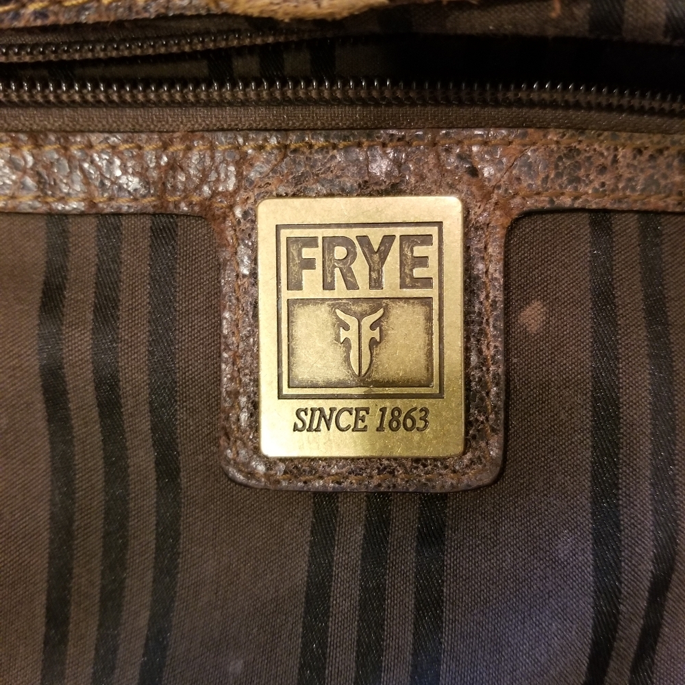 Frye Deborah Studded Star Distressed Handbag - Picture 14 of 16